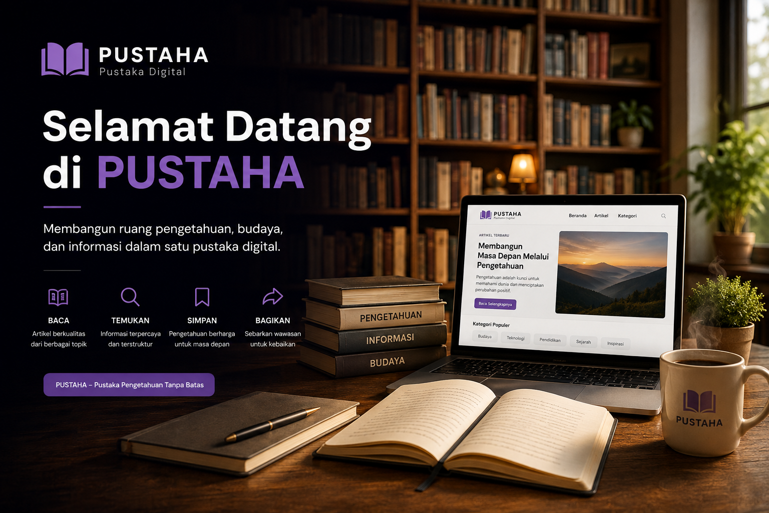 Selamat Datang di PUSTAHA
