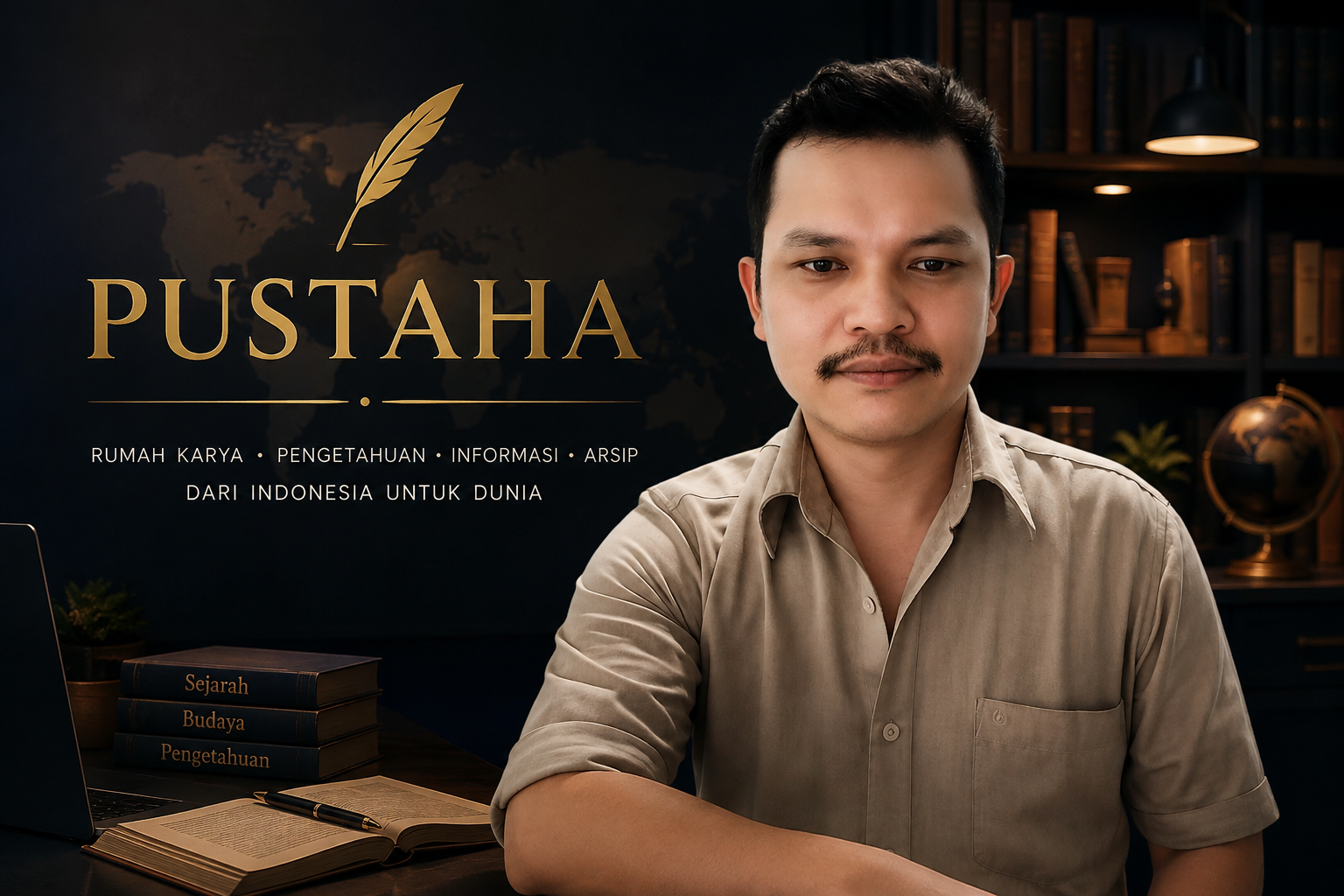 Siapa Pendiri PUSTAHA.com? Mengenal Armando Sinaga dan Awal Berdirinya PUSTAHA