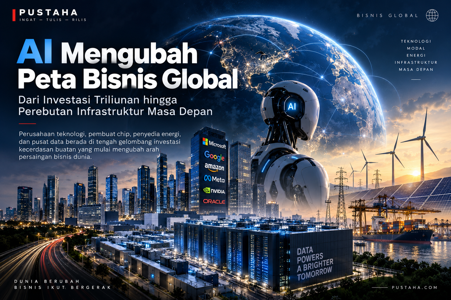AI Mengubah Peta Bisnis Global: Dari Investasi Triliunan hingga Perebutan Infrastruktur Masa Depan