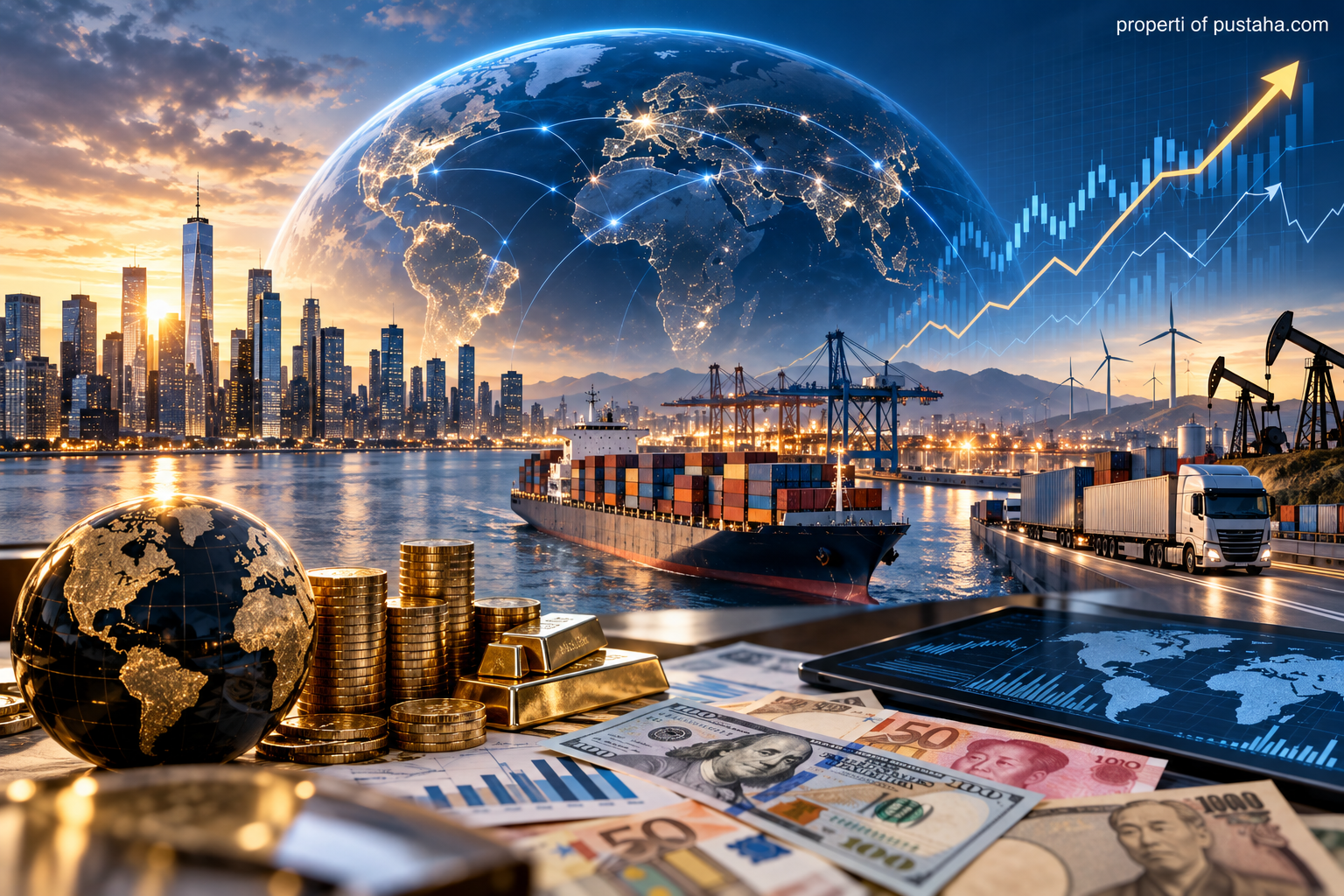 Kondisi Ekonomi Global September 2026: Pertumbuhan, Inflasi, Perdagangan dan Risiko Dunia