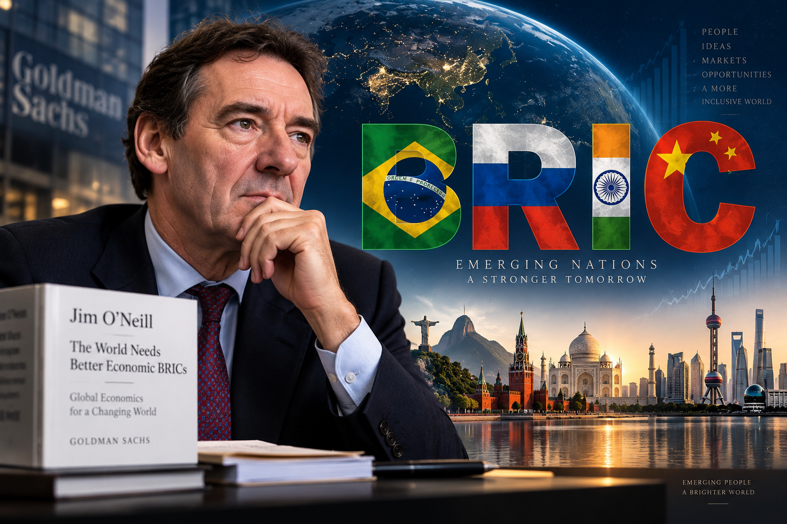 Jim O’Neill: Ekonom yang Menciptakan BRIC dan Mengubah Peta Ekonomi Dunia
